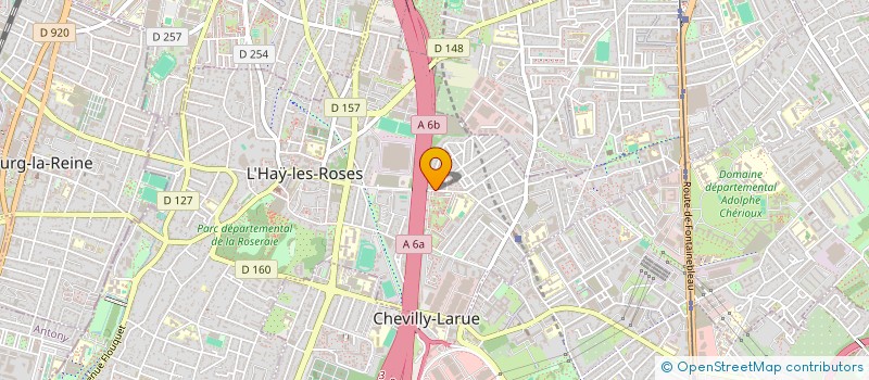 localisation de l'entreprise SCI COLORADO  L'HAY-LES-ROSES