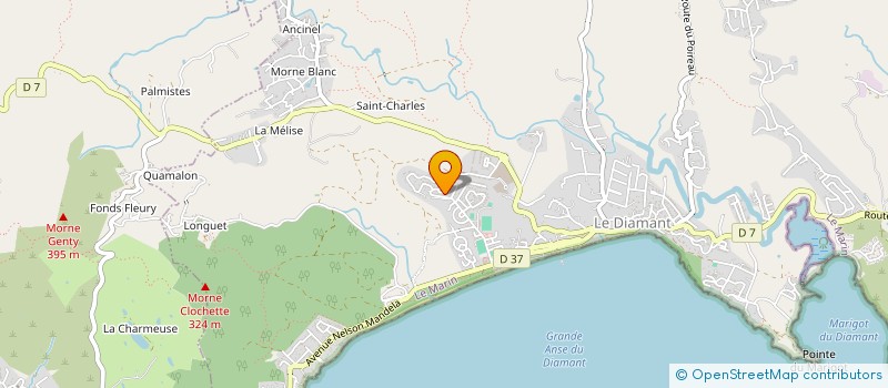 localisation de l'entreprise SCI COLORAN  LE DIAMANT