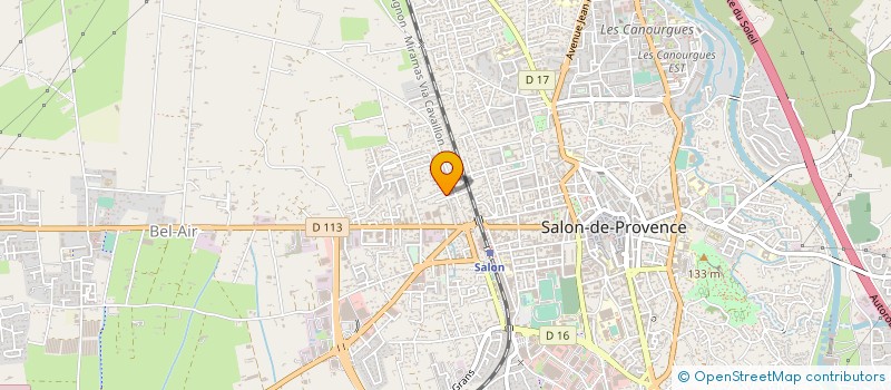 localisation de l'entreprise SCI COLORL  SALON-DE-PROVENCE