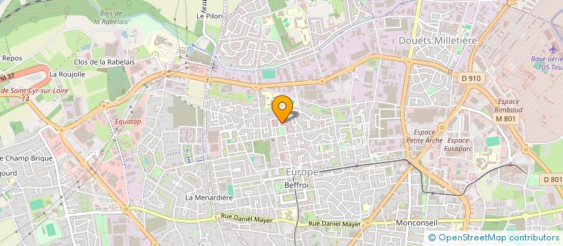 localisation de l'entreprise SCI COLOSSALE  TOURS