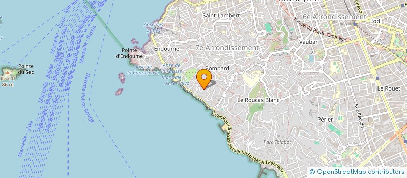 localisation de l'entreprise SCI COLOURE à MARSEILLE