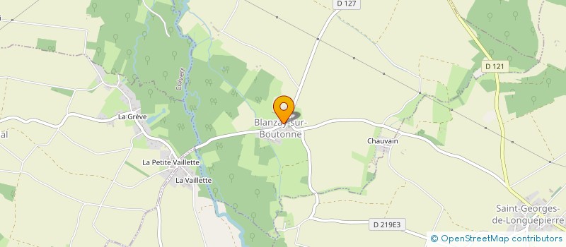 localisation de l'entreprise SCI COLPIERJAC  BLANZAY-SUR-BOUTONNE