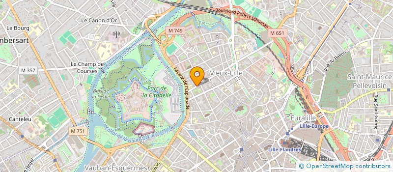 localisation de l'entreprise SCI COLPIN - BONNES RAPPES à LILLE
