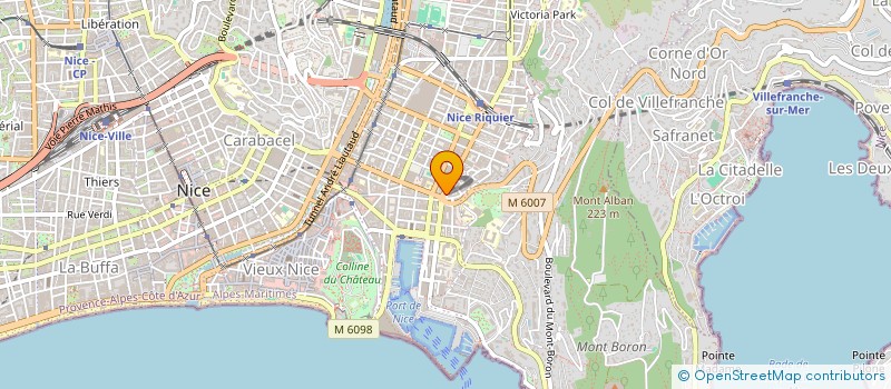 localisation de l'entreprise SCI COLT DE MOUGINS à NICE