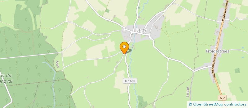 localisation de l'entreprise SCI COLTRANE  LERZY