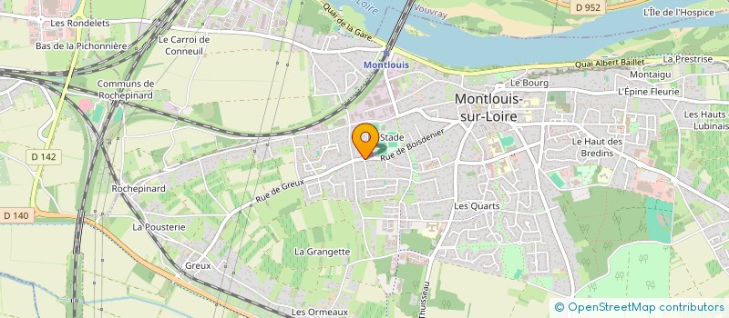 localisation de l'entreprise SCI COLUMBIA à MONTLOUIS-SUR-LOIRE