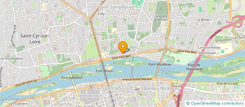 localisation de l'entreprise SCI COLVERT  TOURS