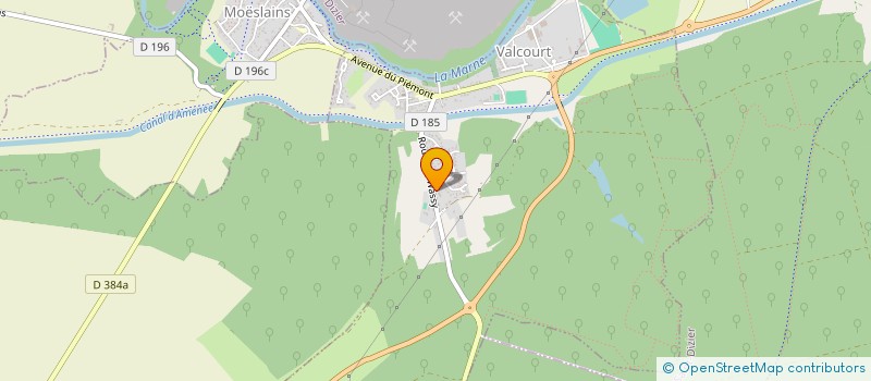 localisation de l'entreprise SCI .COM à VALCOURT