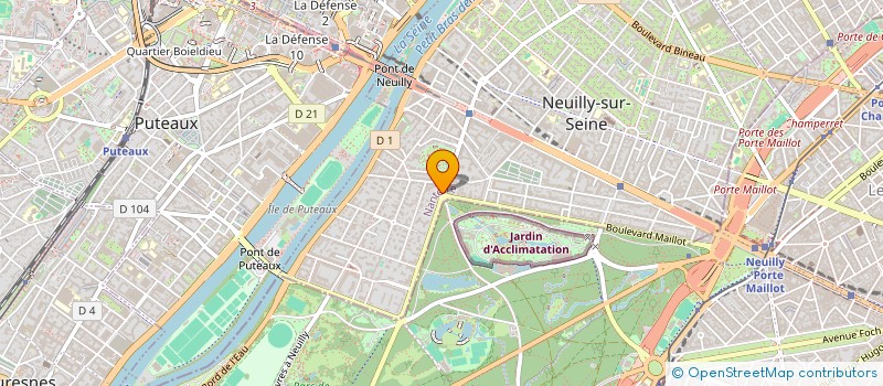 localisation de l'entreprise SCI COMA à NEUILLY-SUR-SEINE