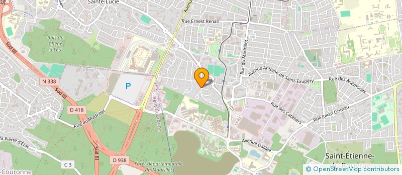 localisation de l'entreprise SCI COMAGI  SAINT-ETIENNE-DU-ROUVRAY