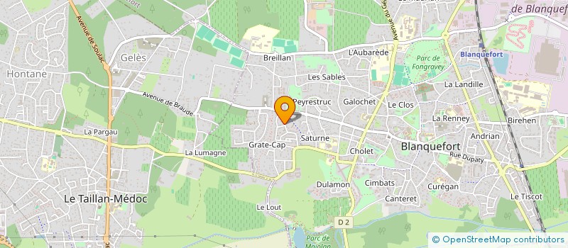 localisation de l'entreprise SCI COMAKEMI à BLANQUEFORT