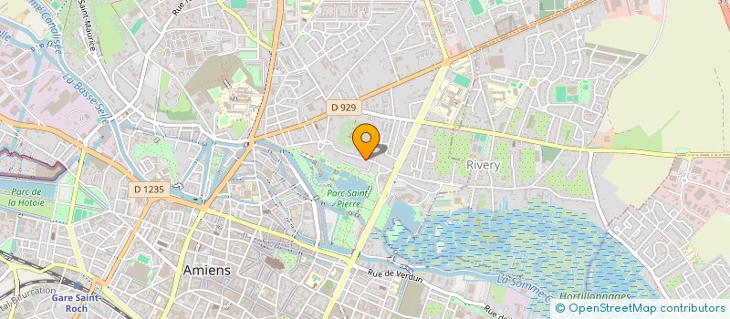 localisation de l'entreprise SCI COMAN à AMIENS