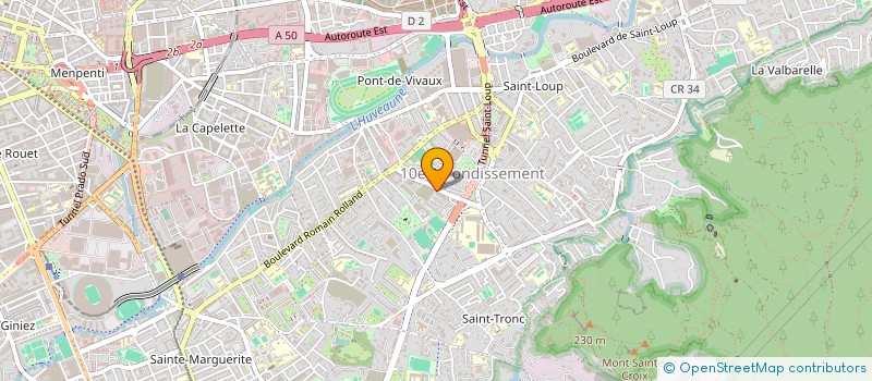 localisation de l'entreprise SCI COMAR à MARSEILLE