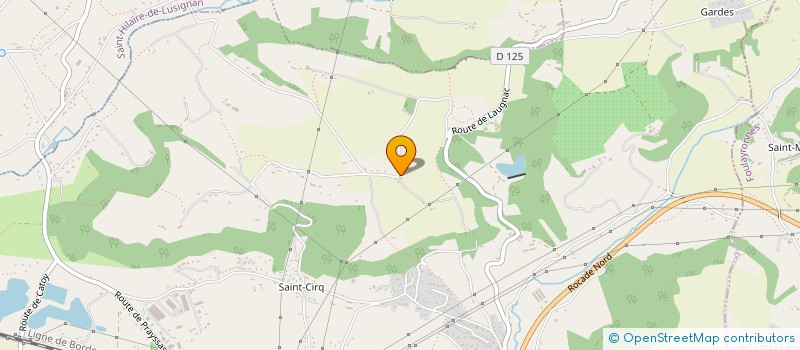 localisation de l'entreprise SCI COMARA  COLAYRAC-SAINT-CIRQ