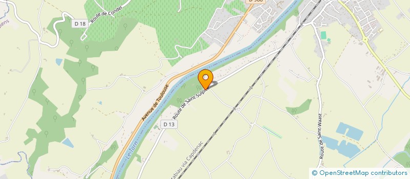 localisation de l'entreprise SCI COMARGO  COUFOULEUX