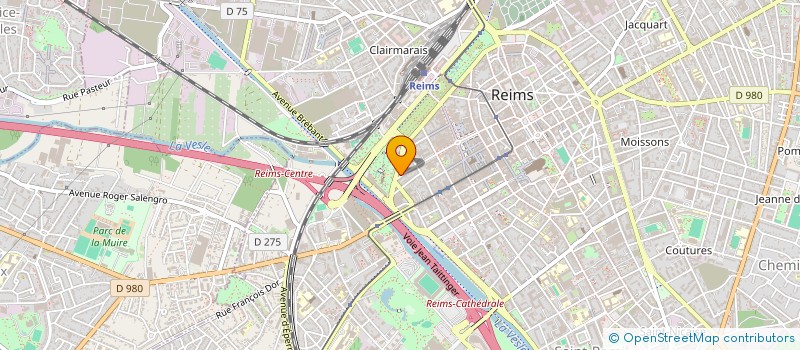 localisation de l'entreprise SCI COMARIN  REIMS