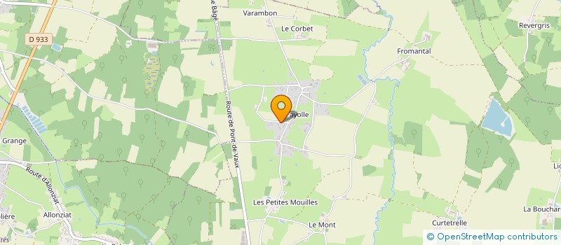 localisation de l'entreprise SCI COMARIS  CHEVROUX