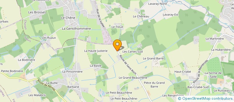 localisation de l'entreprise SCI COMASEPT à FONDETTES