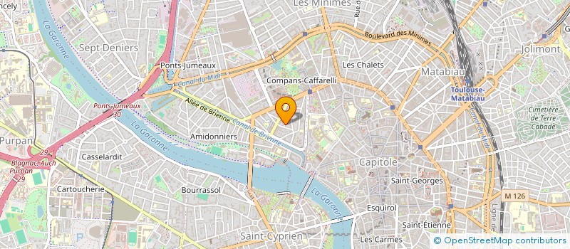 localisation de l'entreprise SCI COMBARIEU à TOULOUSE