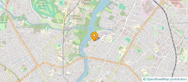 localisation de l'entreprise SCI COMBE  NANTES