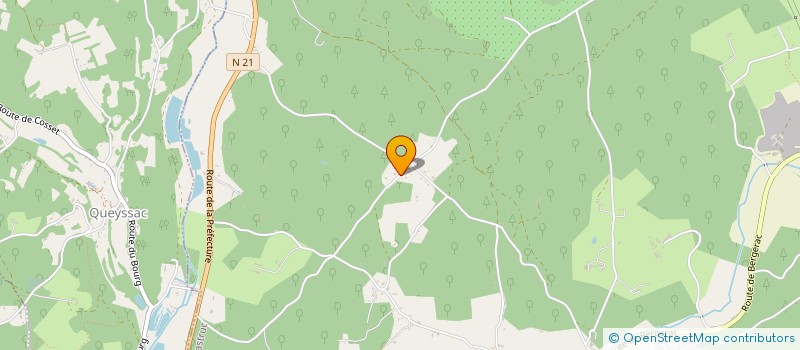 localisation de l'entreprise SCI COMBE BRUNE  SAINT-SAUVEUR