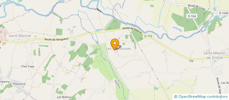 localisation de l'entreprise SCI COMBE DES DAMES  SAINT-MEARD-DE-DRONE