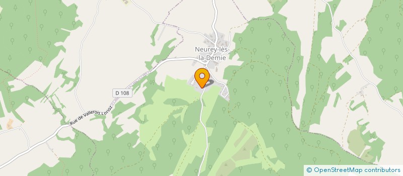 localisation de l'entreprise SCI COMBE MAI  NEUREY-LES-LA-DEMIE