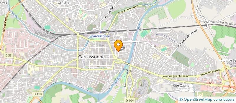localisation de l'entreprise SCI COMBELERAN à CARCASSONNE