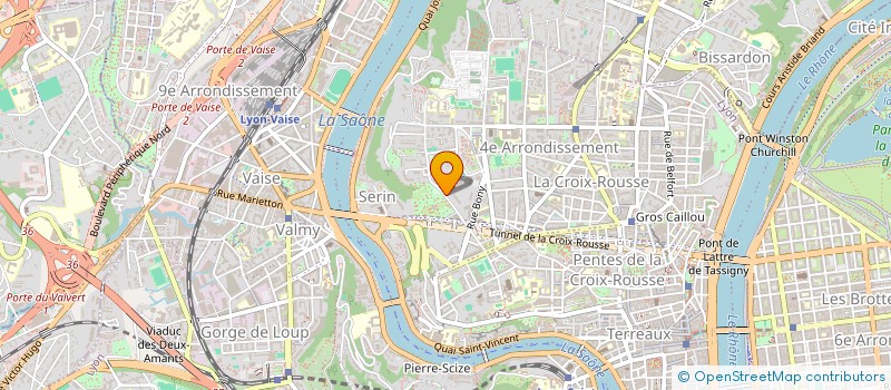 localisation de l'entreprise SCI COMBEMALE I  LYON