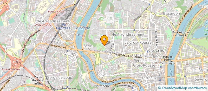 localisation de l'entreprise SCI COMBEMALE II  LYON