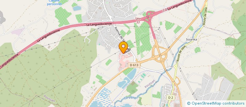 localisation de l'entreprise SCI COMBERNOUS  POUSSAN