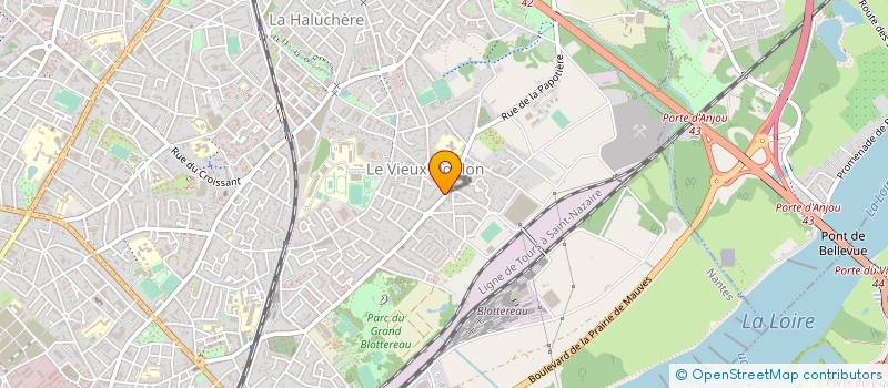 localisation de l'entreprise SCI COMBES à NANTES