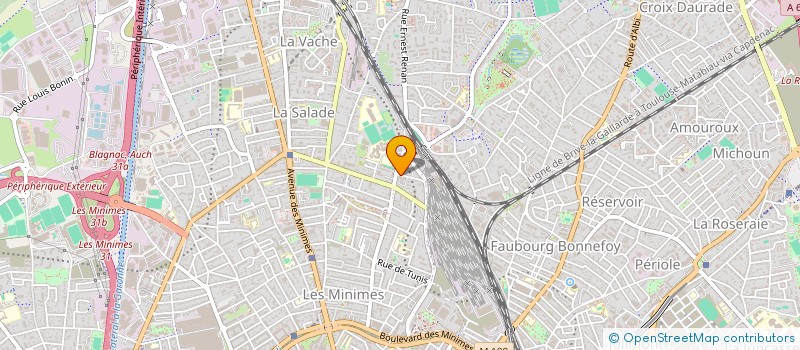 localisation de l'entreprise SCI COMBES ET ROUCH à TOULOUSE