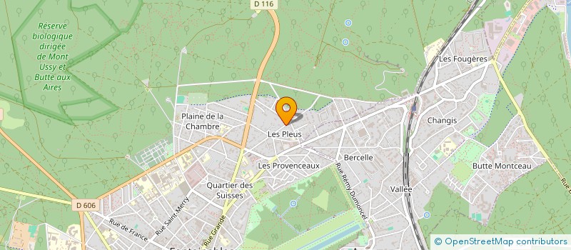 localisation de l'entreprise SCI COMBES IMMO LABEL  FONTAINEBLEAU