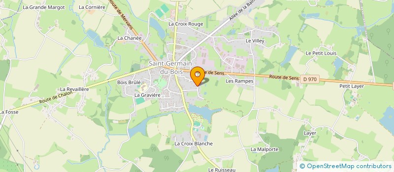 localisation de l'entreprise SCI COMBETTE à SAINT-GERMAIN-DU-BOIS