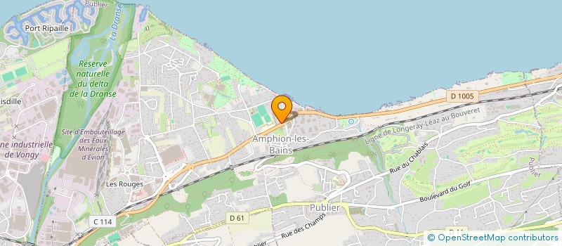 localisation de l'entreprise SCI COMBOO  PUBLIER