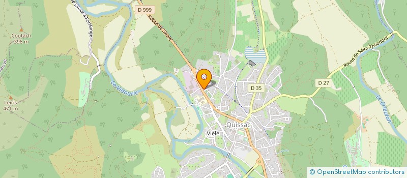 localisation de l'entreprise SCI COMBY  QUISSAC