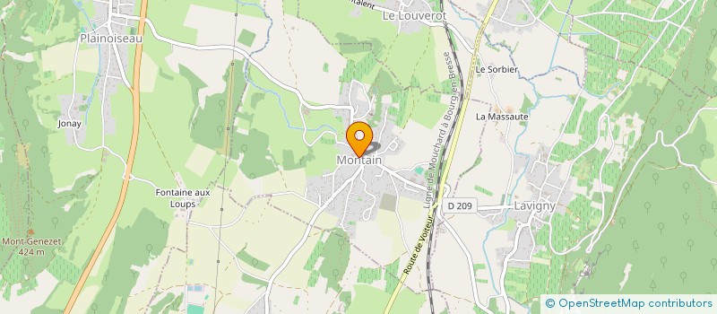 localisation de l'entreprise SCI COMBY-CORAS  MONTAIN