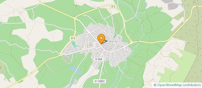 localisation de l'entreprise SCI COMEDE  POUSSAN