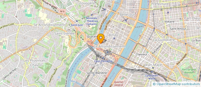 localisation de l'entreprise SCI COMEDUS  LYON