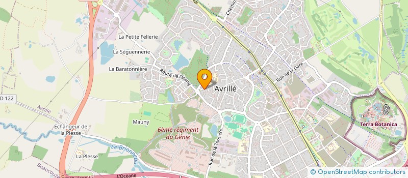 localisation de l'entreprise SCI COMESPACE à AVRILLE