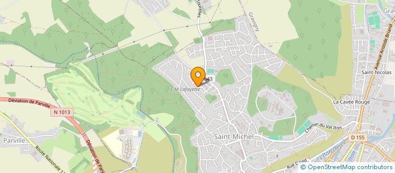 localisation de l'entreprise SCI COMET  EVREUX