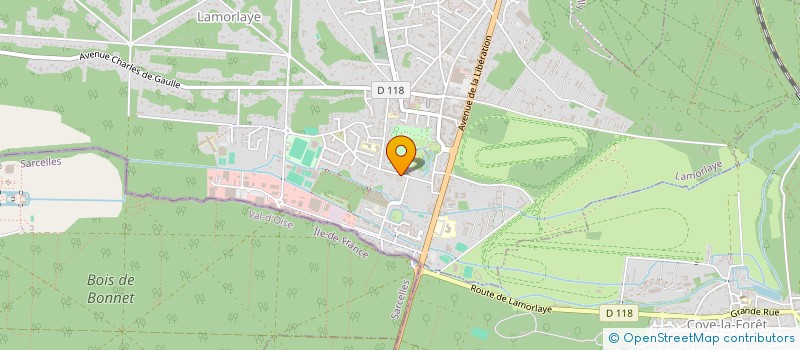 localisation de l'entreprise SCI COMETE  VALLAURIS