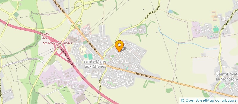 localisation de l'entreprise SCI COMISSO LALLO  SAINTE-MARIE-AUX-CHENES