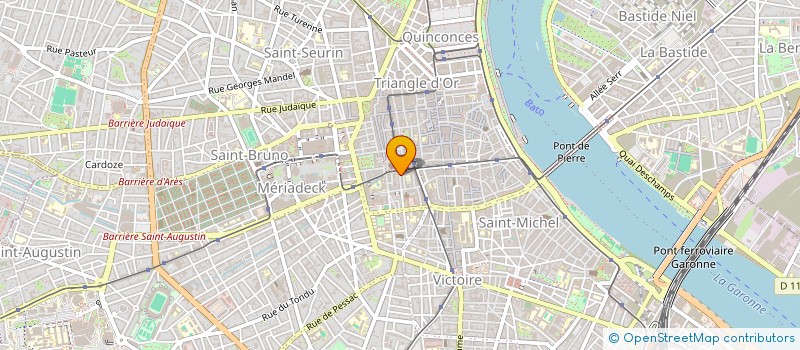 localisation de l'entreprise SCI COMMANDANT ARNOULD  BORDEAUX