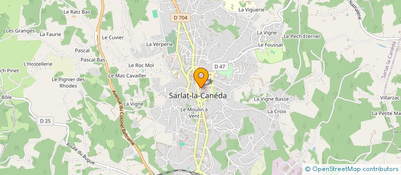 localisation de l'entreprise SCI COMME AUTRE FOIE à SARLAT-LA-CANEDA