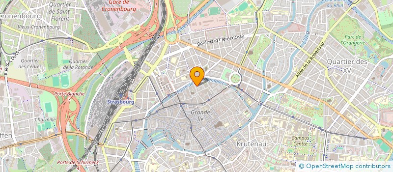 localisation de l'entreprise SCI COMME JE VEUX  STRASBOURG