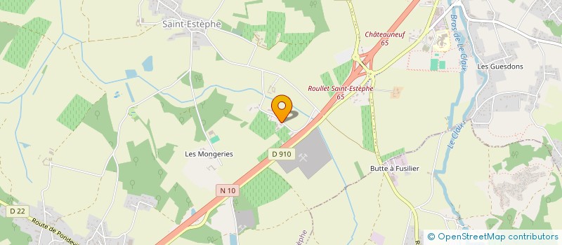 localisation de l'entreprise SCI COMME UN GEANT  ROULLET-SAINT-ESTEPHE