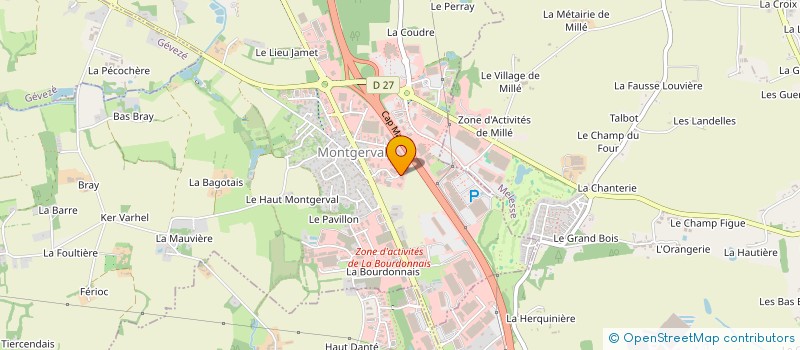 localisation de l'entreprise SCI COMMODORE  LA MEZIERE