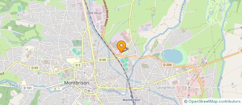 localisation de l'entreprise SCI COMMUNAL  SAVIGNEUX